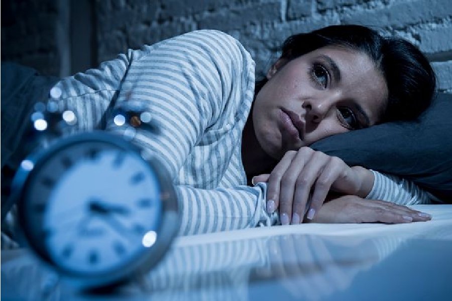 Image of sleepless woman