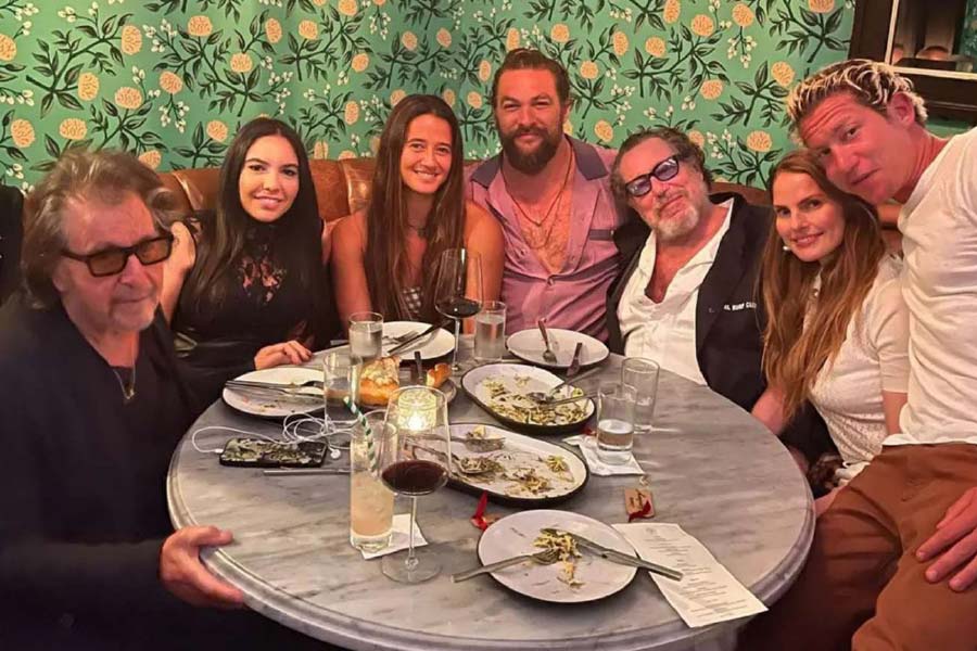 image of Al Pacino and Noor Alfallah