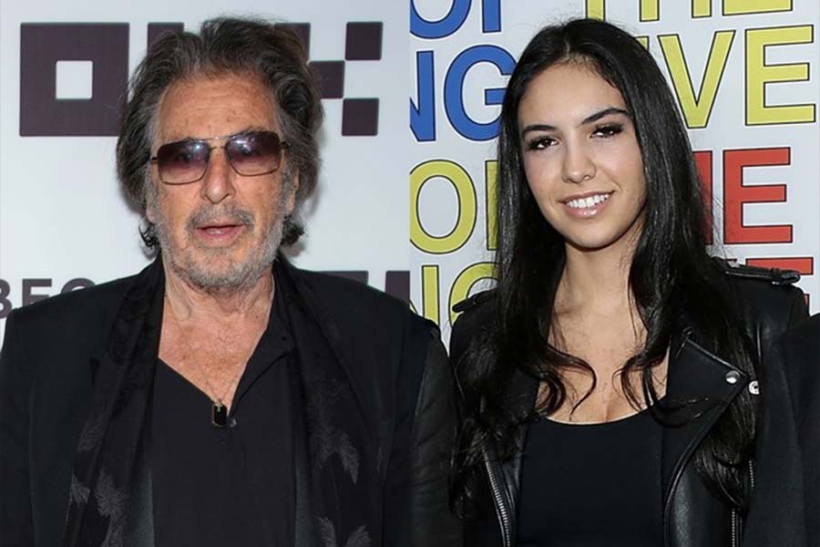 image of Al Pacino and Noor Alfallah