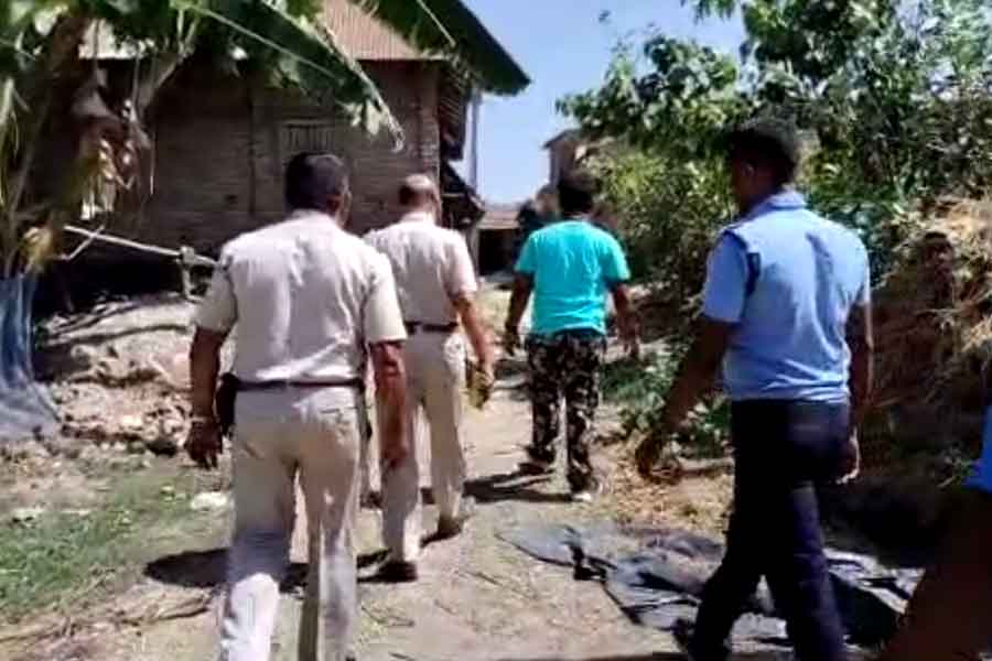 A blast allegedly occurred in Chanchal of Malda