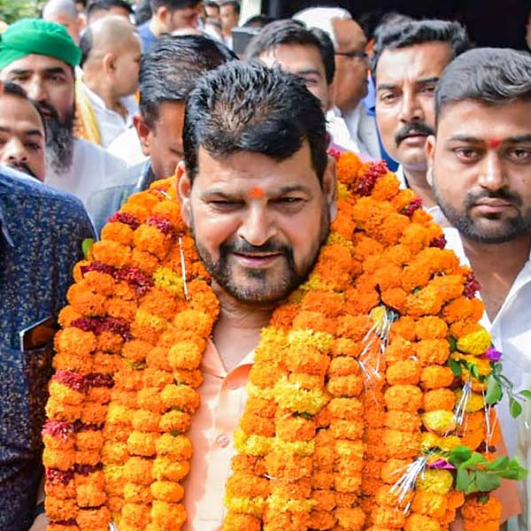 Controversies related to Brij Bhushan Sharan Singh, president of Wrestling Federation of India and BJP MP 