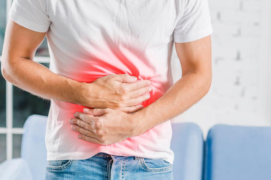 image of stomach ache.