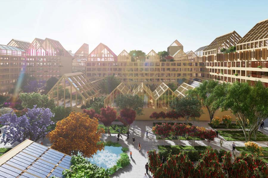 তবে এই শহর তৈরির নেপথ্যে মূল যুক্তি ছিল, ২০৩৫ সালের মধ্যে সরকারের অতিরিক্ত দফতরগুলি বেজিং থেকে জিয়োংয়ানে স্থানান্তরিত করে বেজিংয়ের যানজটের সমস্যা দূর করা।