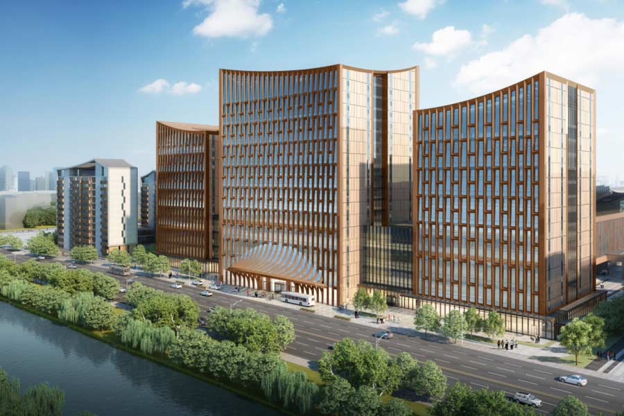 চিনের সরকার জানিয়েছে, প্রথম থেকে জোরকদমে কাজ শুরু হলেও করোনা পরিস্থিতির কারণে জিয়োংয়ান তৈরির গতি থমকে গিয়েছে। তবে খুব শীঘ্রই বাকি কাজ শেষ হবে বলে আশ্বাস দিয়েছে জিনপিং সরকার।