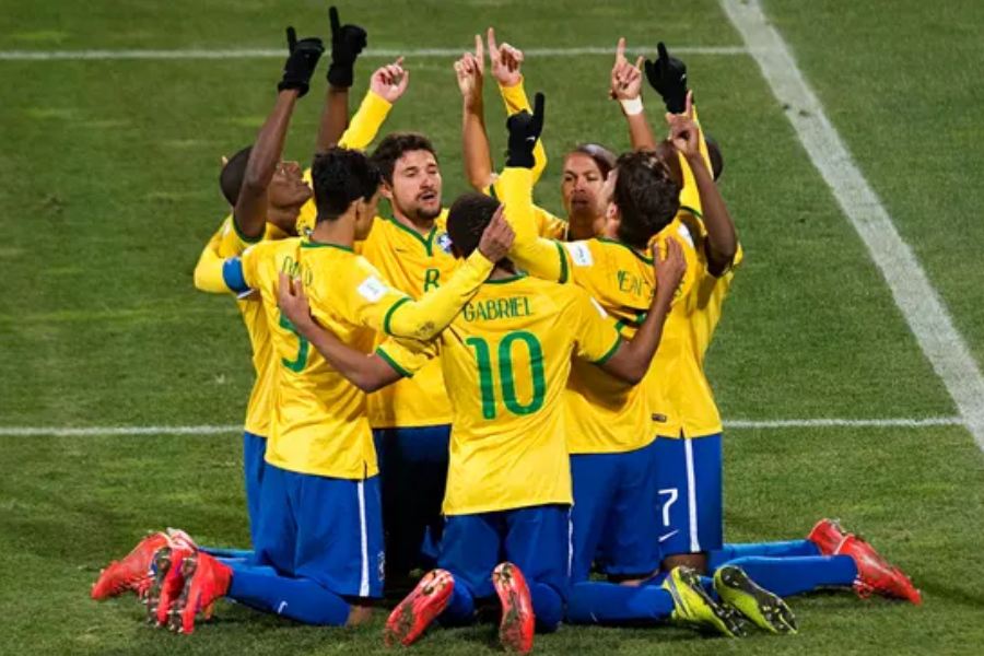 picture of Brazil U20 football team