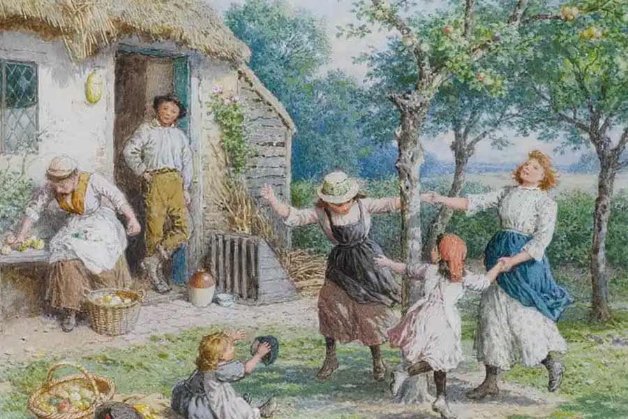 র‌্যাশ হলে আক্রান্ত রোগীদের শরীর থেকে দুর্গন্ধ বার হত। তা থেকে রেহাই পেতে এক ধরনের বিশেষ সুগন্ধি ফুল ব্যবহৃত হত। ছড়ায় ‘পোসিস’ শব্দের মাধ্যমে এই ফুলের কথা বলা হয়েছে বলে মনে করেন অনেকে।