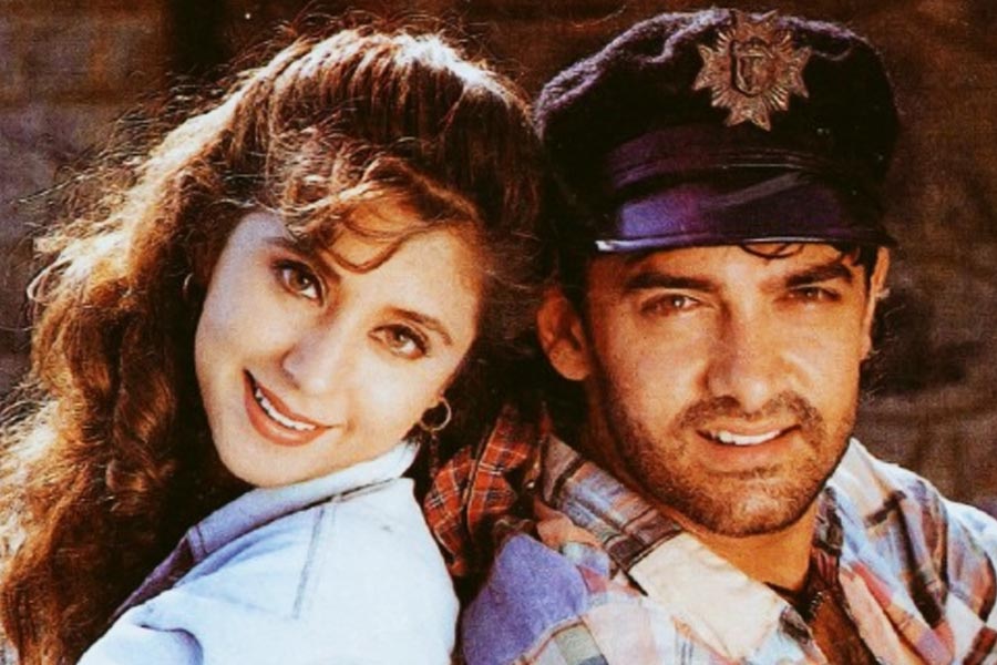 Aamir Khan and Urmila Matondkar