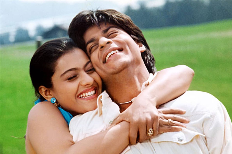 Shah Rukh Khan and Kajol together