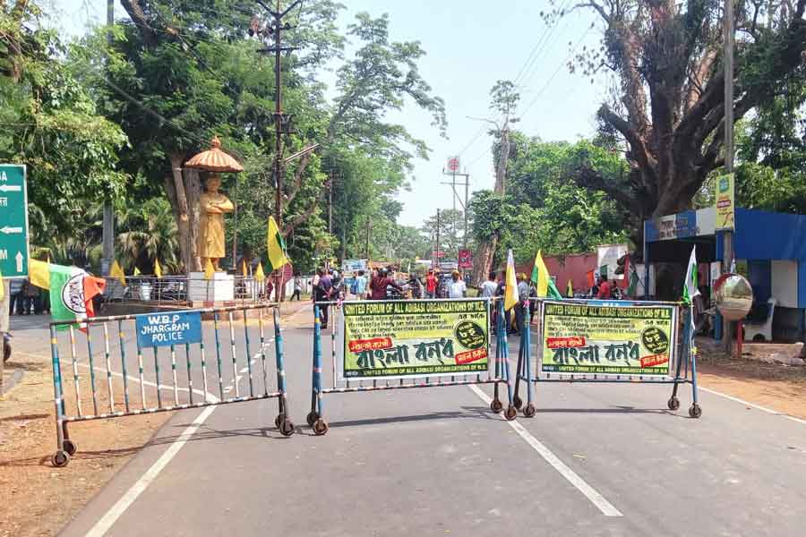 Adivasi joint forum called strike in West Bengal on Thursday
