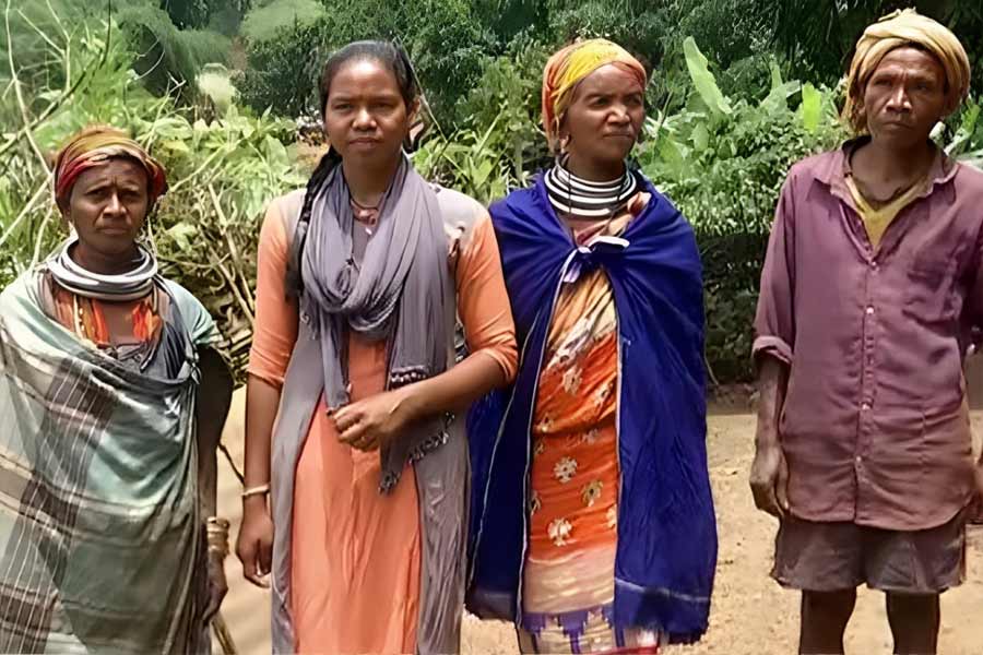 Image of Tribal people.