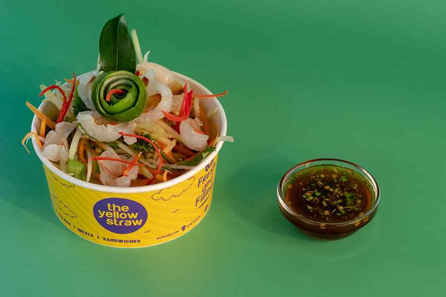 image of litchi pakchoi Salad.