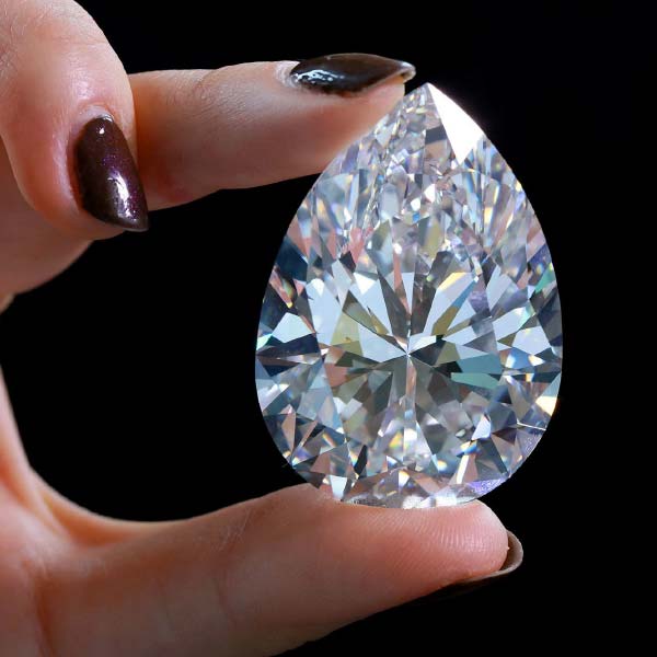 ওই ‘নিখুঁত’ সোনালি হিরের ওজন ৪০৭.৪৮ ক্যারট। ওই হিরের জন্যই নাকি নেকলেসটির অত দাম। হলুদ হিরে ছাড়াও নেকলেসে রয়েছে ৯১টি সাদা ঝকঝকে হিরে, যেগুলির মোট ওজন ২০০ ক্যারেট। 