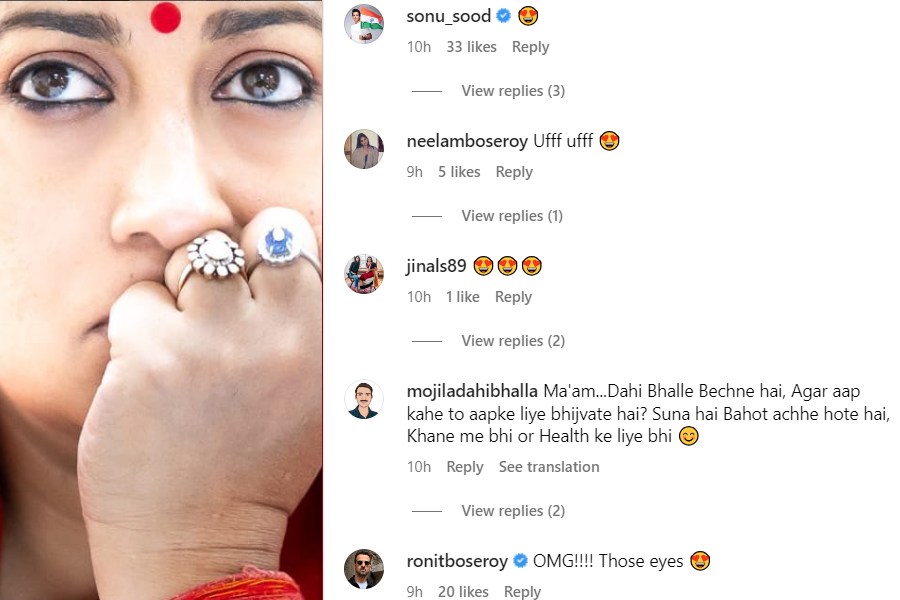 কেন্দ্রীয় মন্ত্রী স্মৃতি ইরানির পোস্টে মন্তব্য করেছেন অভিনেতা সোনু সুদ, তাঁর প্রাক্তন সহ-অভিনেতা রনিত রায়ও।