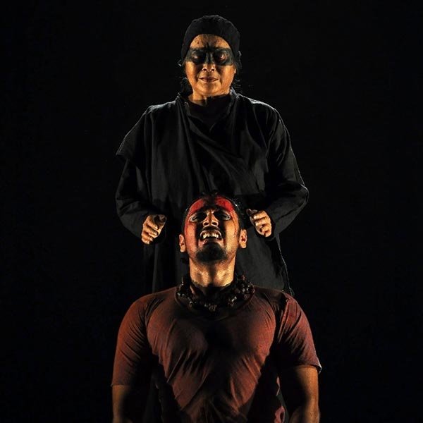 ‘পাঞ্চজন্য’-এর একটি দৃশ্যে সপ্তর্ষি মৌলিক।