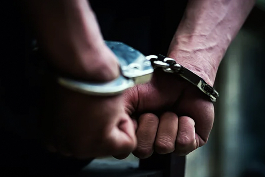 Representational picture of arrested person