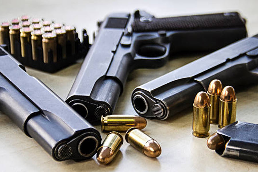 Representational picture of arms