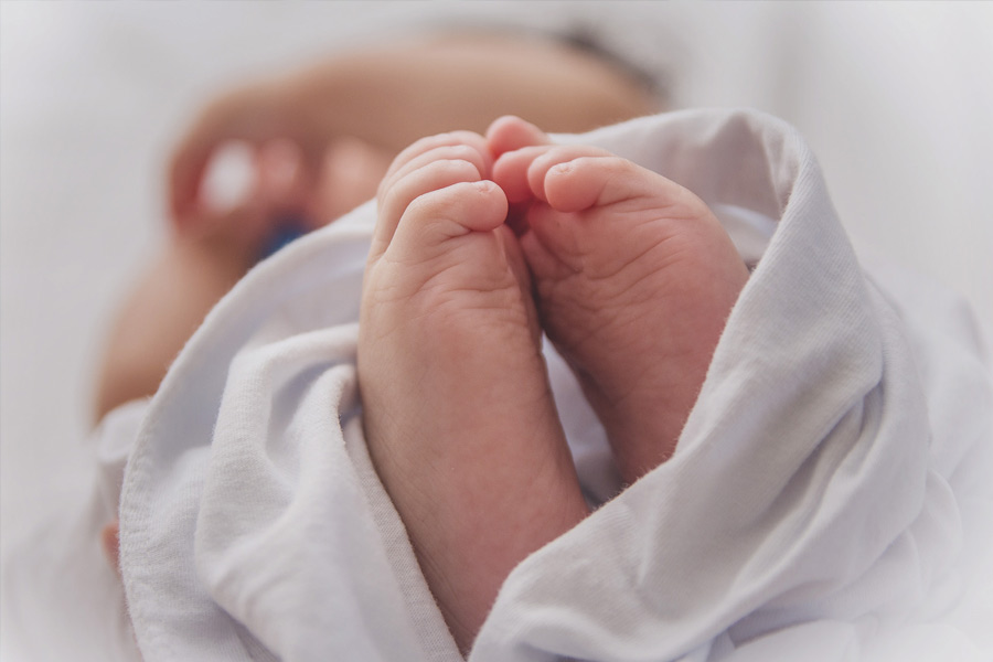 Representational picture of newborn
