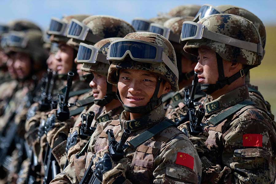 Chinese Army has single weak point in comparison with Indian Army.