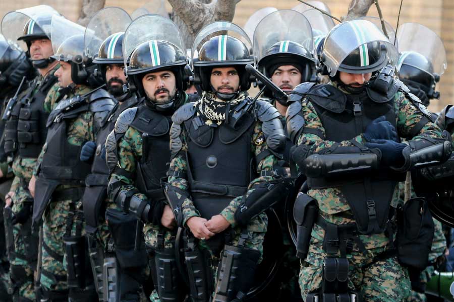 File image of Iran Police