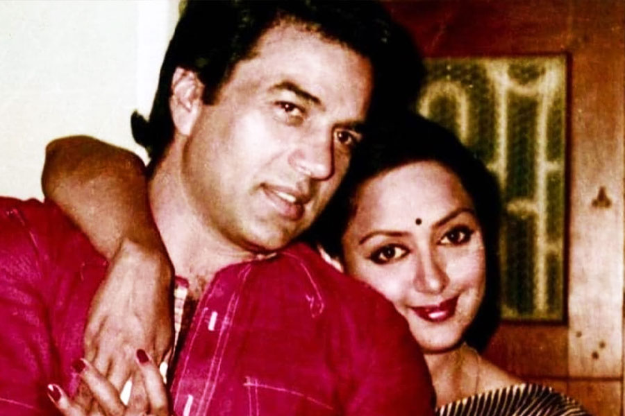 Hema Malini and Dharmendra