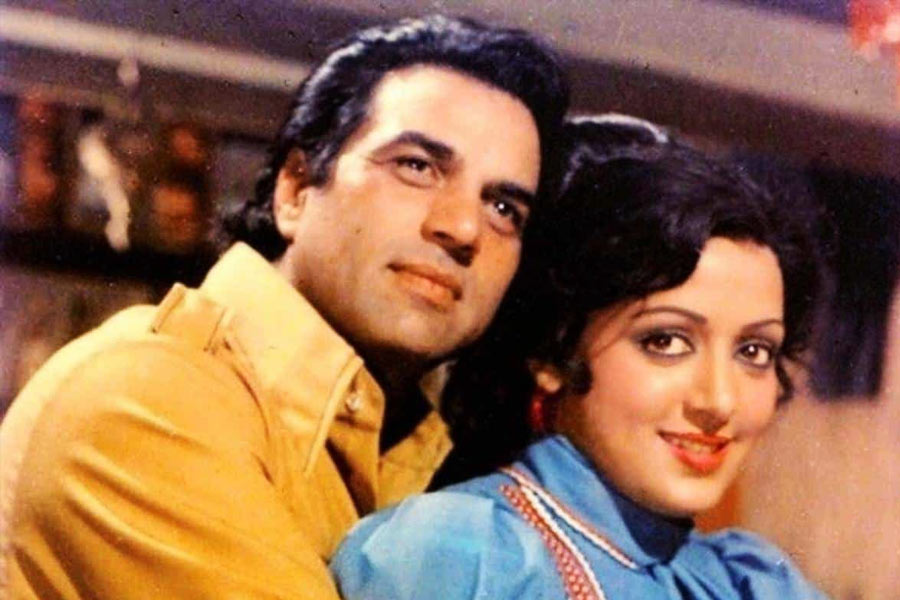 Hema Malini and Dharmendra