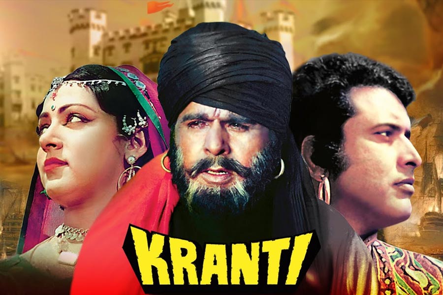 Kranti movie poster