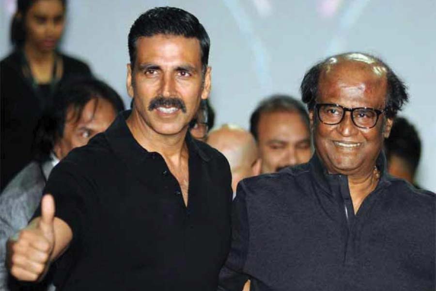 Akshay Kumar and Rajnikanth