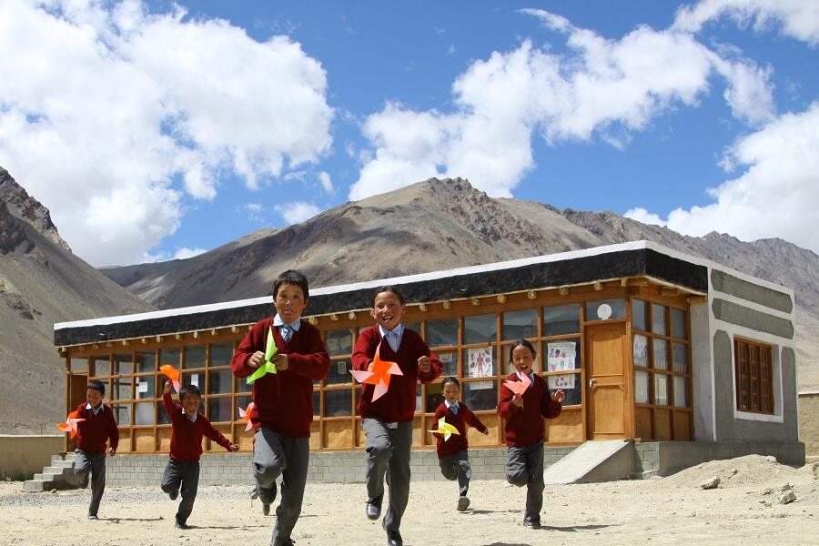 students of Ladakh