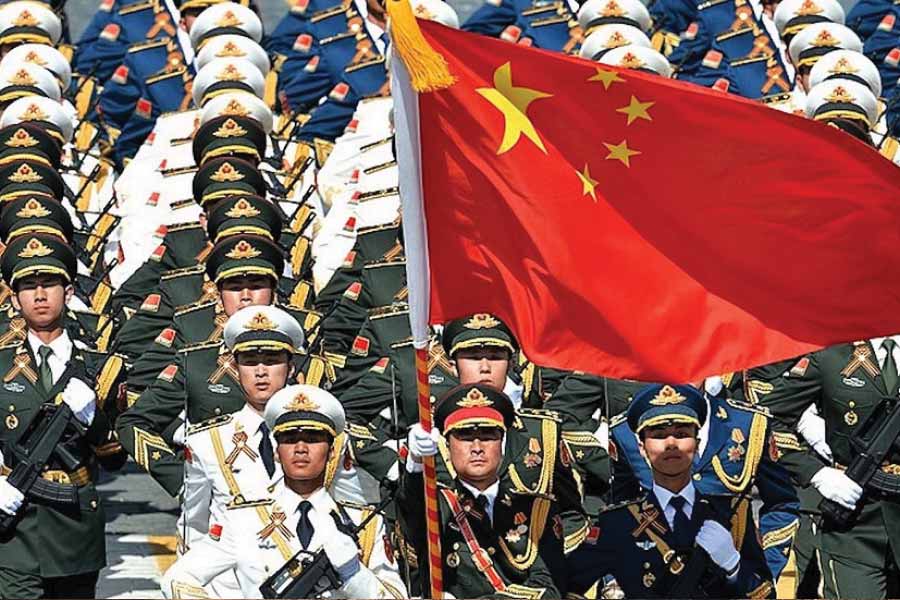 Number of nuclear weapons held by major countries and what China is doing to increase power.