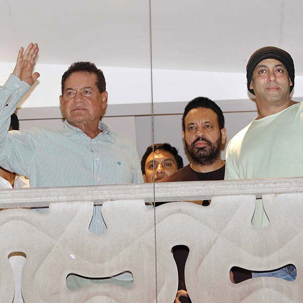 Salman Khan and Salim Khan