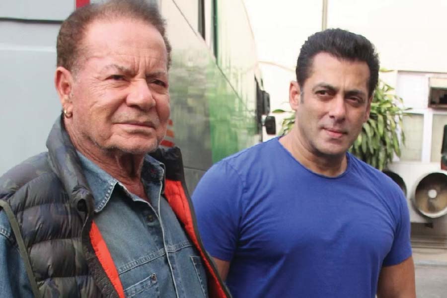 Salman Khan and Salim Khan