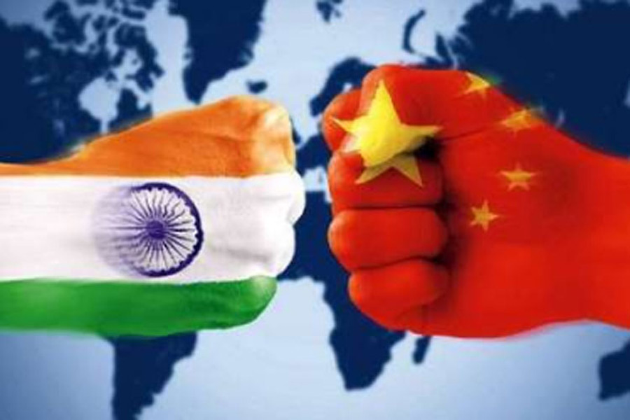 An image of India and China