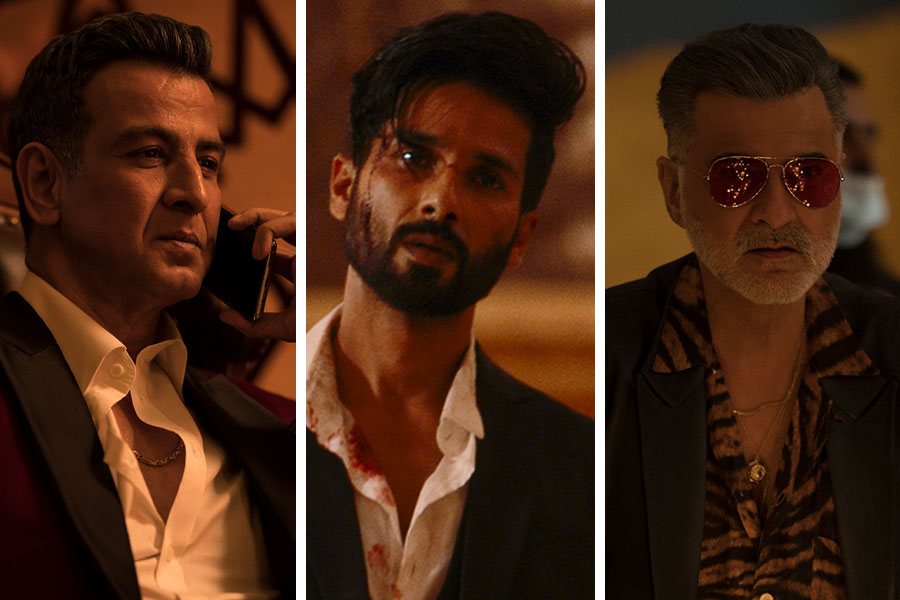 Ronit Roy, Shahid Kapoor and Sanjay Kapoor
