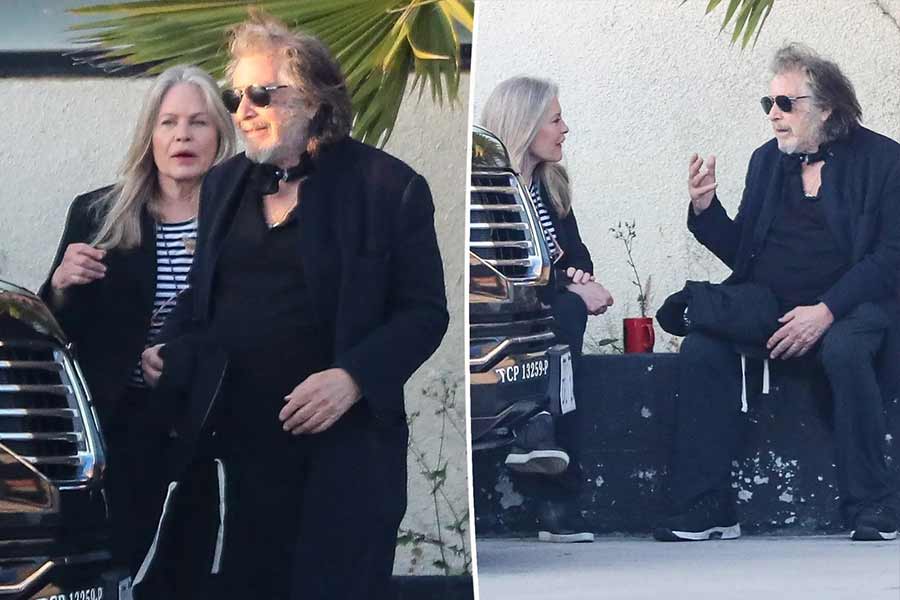 Image of Beverly D'Angelo and Al Pacino.