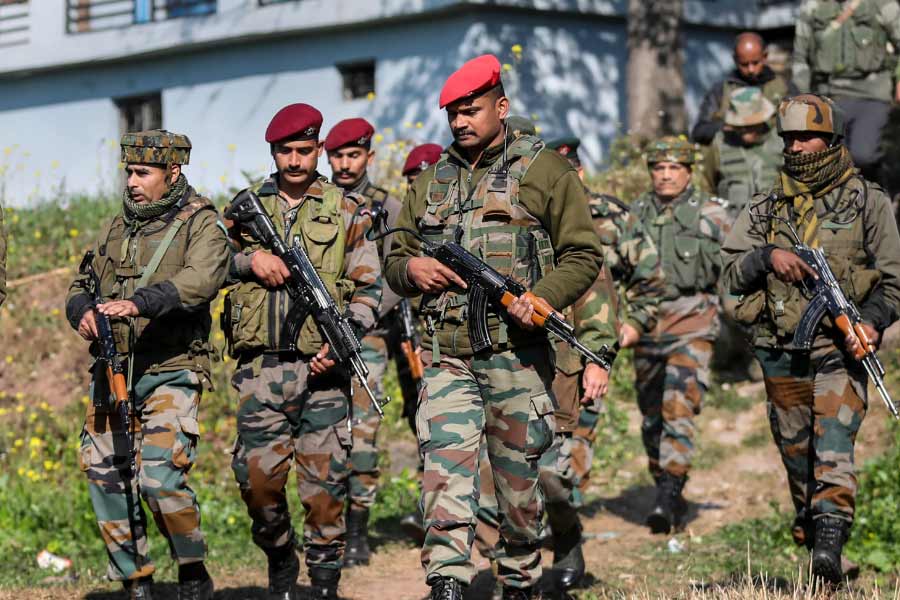 representation image of army in kashmir 