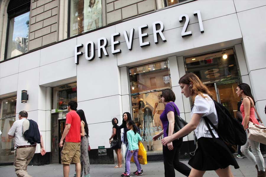 Image of forever 21 store