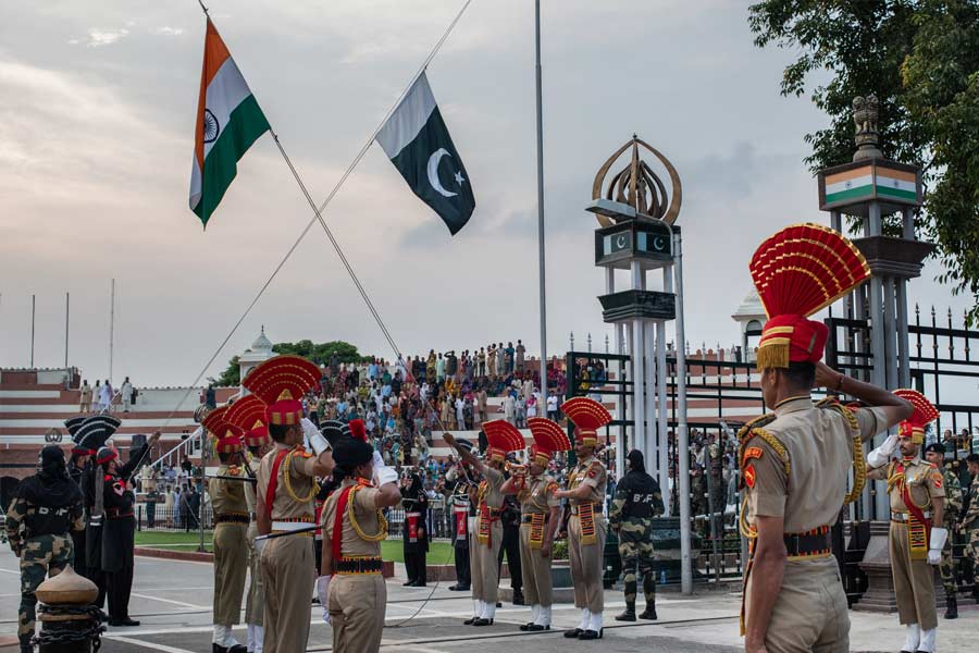 Image of beating retreat ceremony