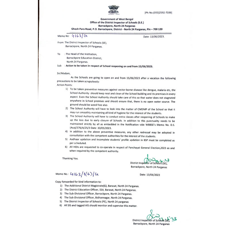 Image of goverment notice.