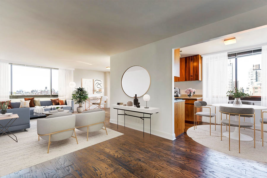 Image of luxury one bedroom apartment