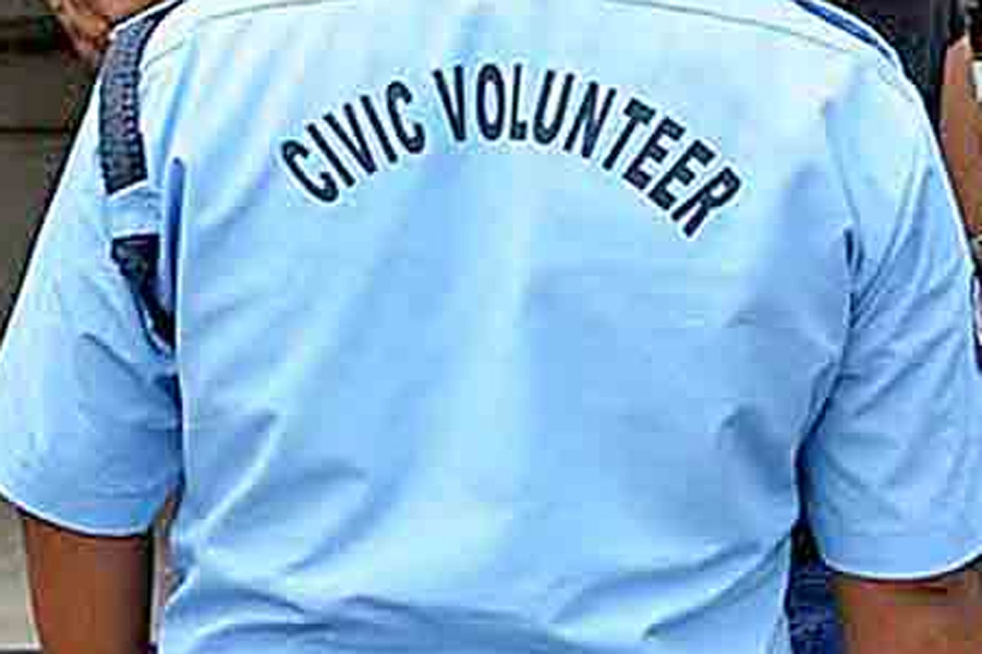  civic volunteer.