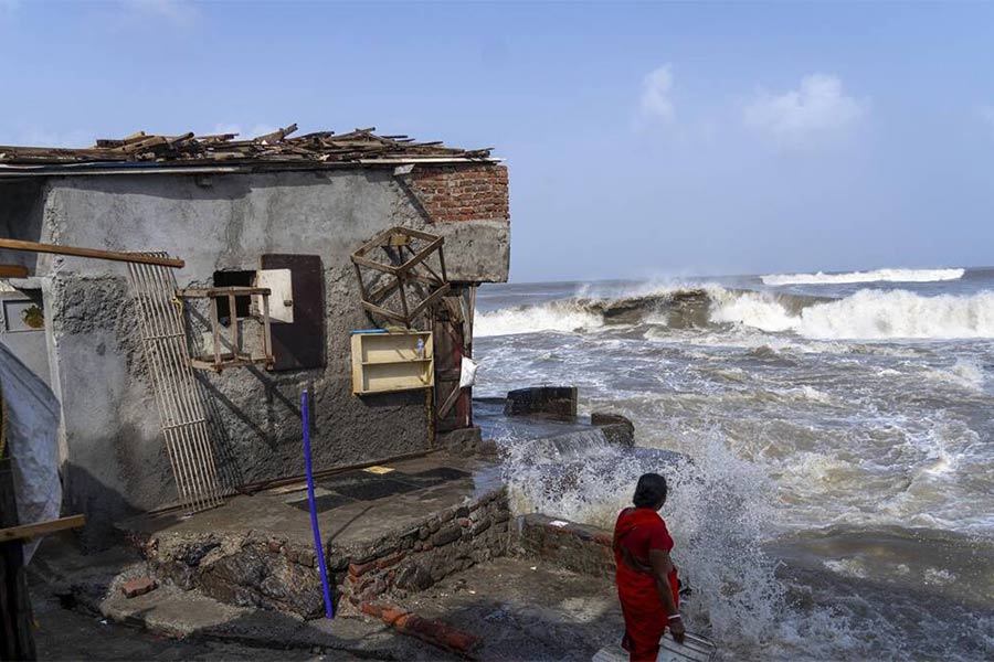 Couple who lost three houses in three cyclones now gets ready for Cyclone Biparjoy.