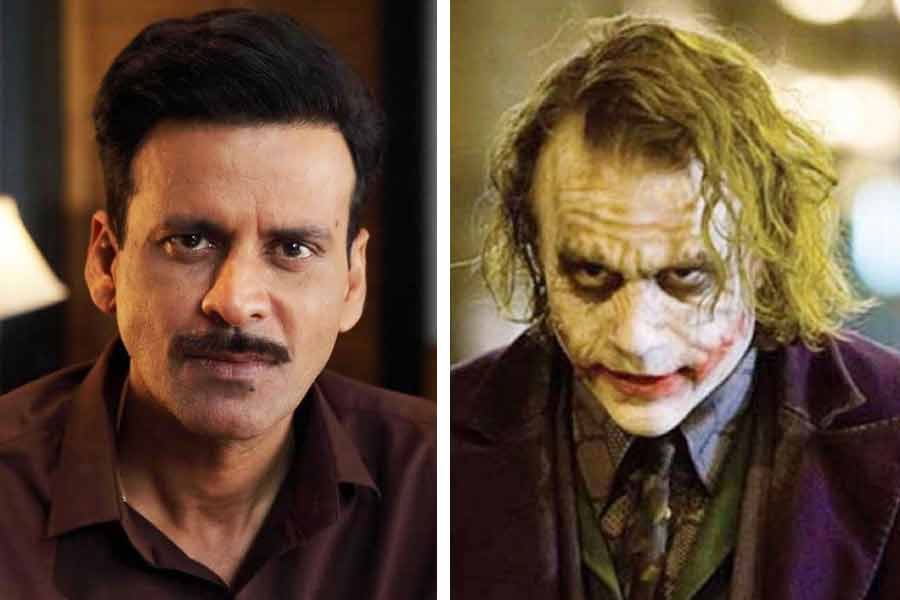 Manoj Bajpayee on similarities between Heath Ledger’s Joker, his Aks role