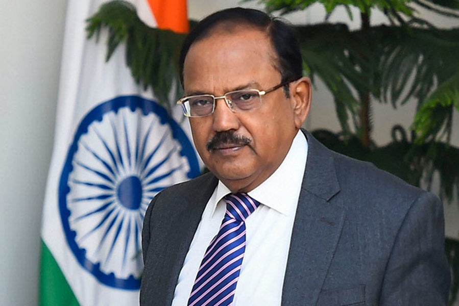 An image of  National Security Adviser (NSA) Ajit Doval