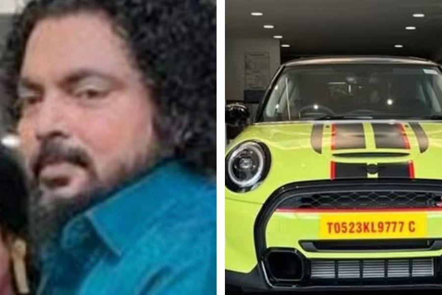 Image of CPM leader and his Mini Cooper