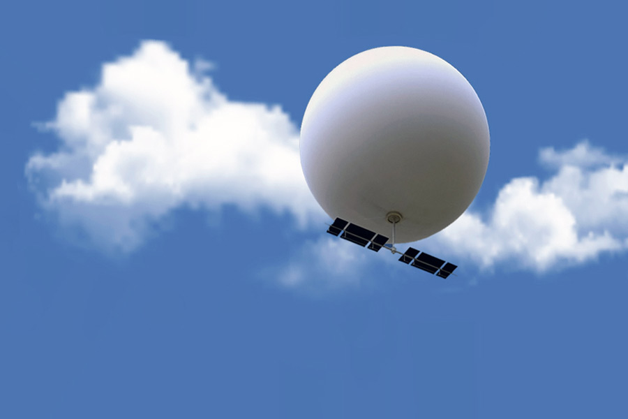 Representational image of spy balloon