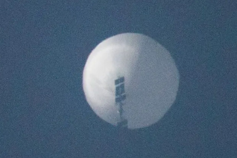 Representational image of spy balloon