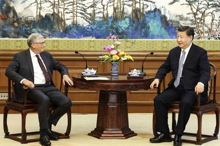 Bill Gates meets with President Xi Jinping