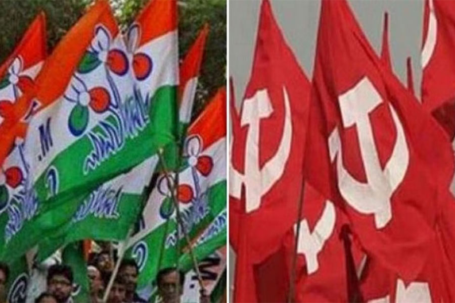 An image of TMC and CPM Flags