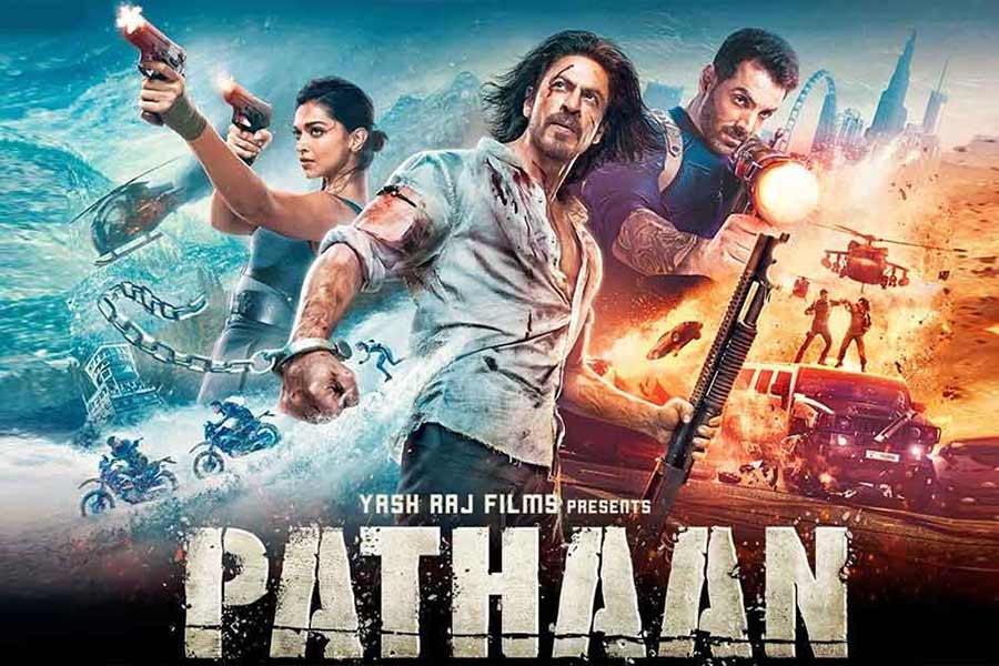 Pathaan movie poster 