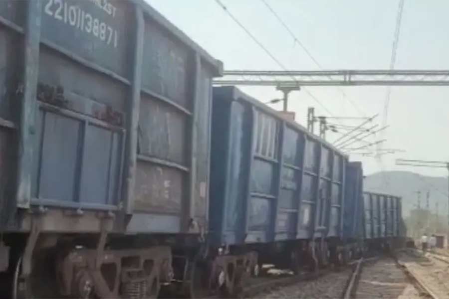 photo of goods train